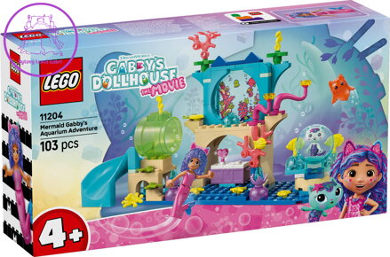 LEGO GABBYS DOLLHOUSE Gábinino akvárium 11204 STAVEBNICE LEGO GABBYS DOLLHOUSE Gábinino akvárium 11204 STAVEBNICE