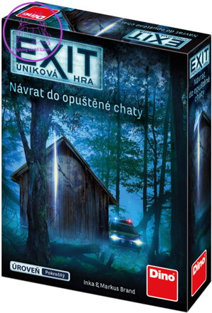DINO Hra úniková exit Návrat do opuštěné chaty *SPOLEČENSKÉ HRY*