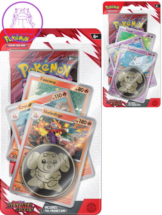 Hra Pokémon TCG SV10 Destined Rivals Premium Checklane blister booster