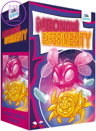 ALBI Science Neonové experimenty 2. vydání svítí ve tmě vědecký set