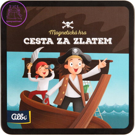 ALBI HRA Cesta za zlatem magnetická *SPOLEČENSKÉ HRY*