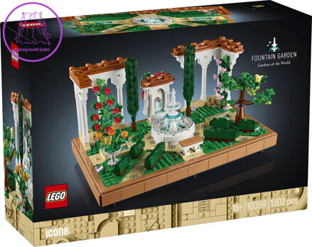 LEGO ICONS Zahrada s fontánou 10359 STAVEBNICE