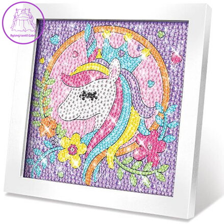 Kreativní set obraz s kamínky Jednorožec