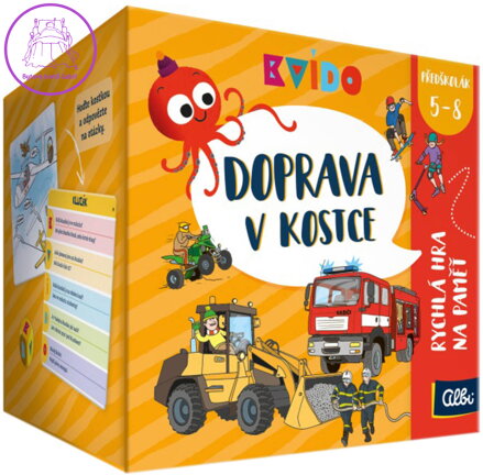 ALBI HRA Kvído - Doprava v kostce *SPOLEČENSKÉ HRY*