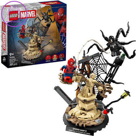 LEGO MARVEL Epický souboj: Spiderman vs. Sandman 76334 STAVEBNICE