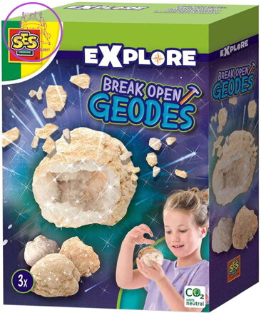 SES CREATIVE Explore rozbíjení krystalických hornin
