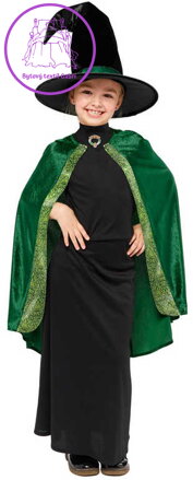 KARNEVAL Šaty McGonagall vel. L (128-140cm) 8-10 let *KOSTÝM*