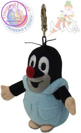 MORAVSKÁ ÚSTŘEDNA Krtek (krteček) s karabinou 10 cm * PLYŠOVÉ HRAČKY *