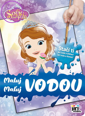 JIRI MODELS Maluj vodou Sofie První omalovánky