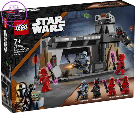 LEGO STAR WARS Souboj Paze Vizsly a Moffa Gideona 75386 STAVEBNICE