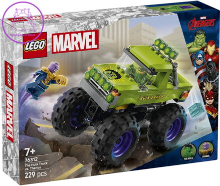 LEGO MARVEL Hulkův truck vs. Thanos 76312 STAVEBNICE