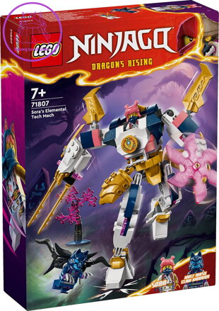 LEGO NINJAGO Sorin živelný technický robot 71807 STAVEBNICE