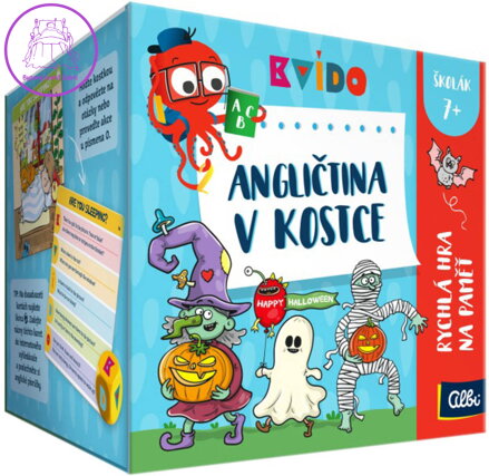 ALBI HRA Kvído - Angličtina v kostce *SPOLEČENSKÉ HRY*