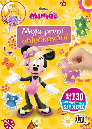 JIRI MODELS Moje první oblečkování Disney Minnie Mouse 130+ samolepek