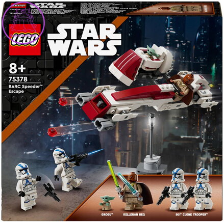 LEGO STAR WARS Útěk na spídru BARC 75378 STAVEBNICE