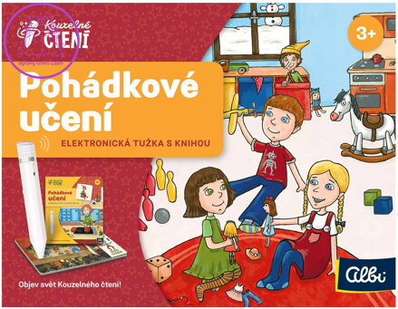 ALBI Kouzelné čtení elektronická tužka + kniha Pohádkové učení na baterie Zvuk