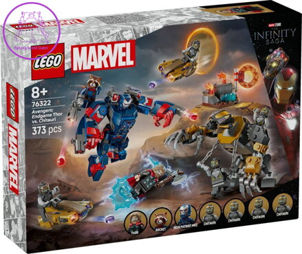 LEGO MARVEL Avengers: Endgame Thor vs. Chitauri 76322 STAVEBNICE