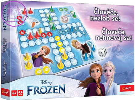 TREFL Hra Člověče, nezlob se! Ledové Království (Frozen) *SPOLEČENSKÉ HRY*