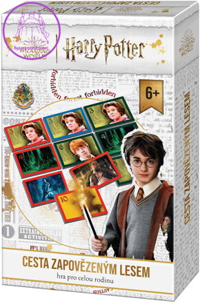 EFKO Hra Harry Potter Cesta Zapovězeným lesem cestovní *SPOLEČENSKÉ HRY*