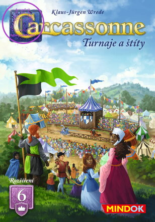 MINDOK HRA Carcassonne: Turnaje a štíty 6. rozšíření (2025)