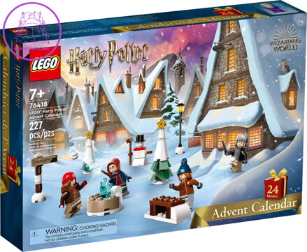 LEGO HARRY POTTER Adventní kalendář rozkládací s herní plochou 76418