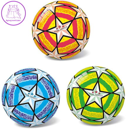 Míč volejbalový hvězdy Star League 23cm s potiskem 3 barvy