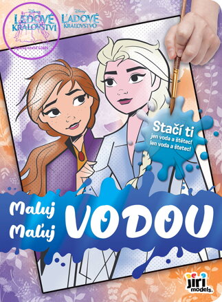 JIRI MODELS Maluj vodou Frozen (Ledové Království) omalovánky