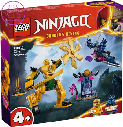 LEGO NINJAGO Arinův bojový robot 71804 STAVEBNICE