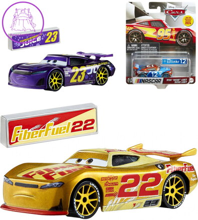 MATTEL Auto kovové Nascar Cars (Auta) 1:55 různé druhy 6 druhů