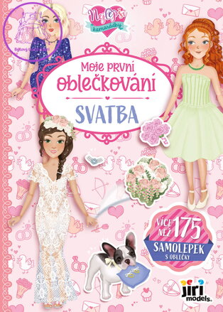 JIRI MODELS Moje první oblečkování Svatba 175+ samolepek