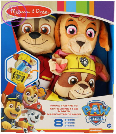 PLYŠ Maňásek Tlapková Patrola (Paw Patrol) set 4ks s kapsičkou