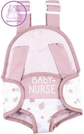 SMOBY Baby Nurse klokanka nosítko pro panenku miminko do 42cm