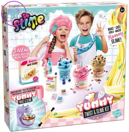 EP Line So Slime Yummy Twist & Slime kreativní set výroba slizu