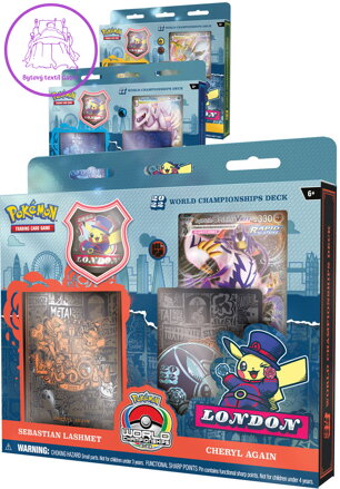 ADC HRA Pokémon TCG World Championship Deck 2022 London 3 druhy