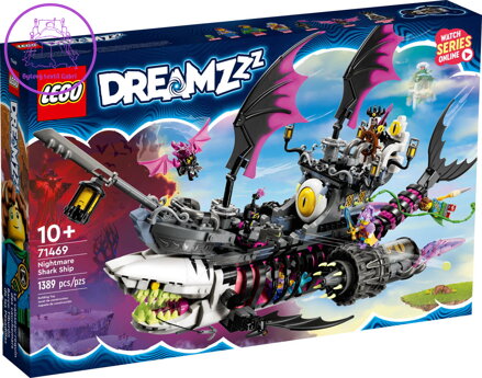 LEGO DREAMZZZ Žraločkoloď z nočních můr 71469 STAVEBNICE
