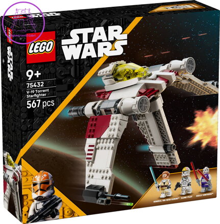 LEGO STAR WARS Stíhačka V-19 Torrent Starfighter 75432 STAVEBNICE