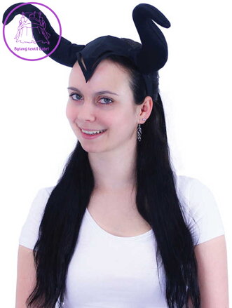 KARNEVAL Rohy černé pro dospělé *KARNEVALOVÝ DOPLNĚK*