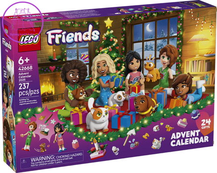 LEGO FRIENDS Adventní kalendář 2025 rozkládací s herní plochou LEGO FRIENDS Adventní kalendář 2025 rozkládací s herní plochou