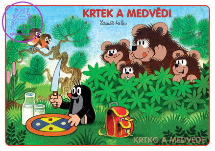 AKIM Omalovánky A5 (Krteček) Krtek a medvědi