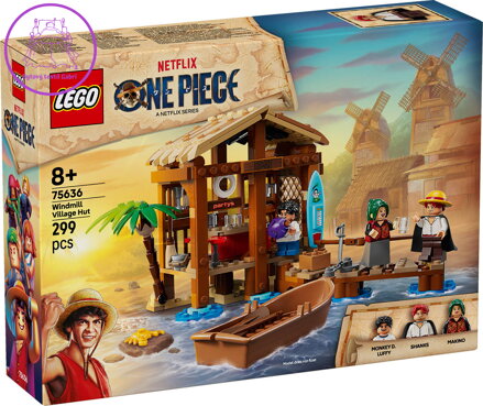 LEGO ONE PIECE Chatrč v Mlýnové vesnici 75636 STAVEBNICE