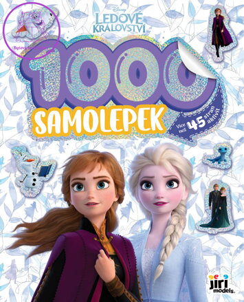 JIRI MODELS 1000 samolepek s aktivitami Frozen (Ledové Království)