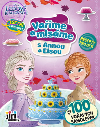 JIRI MODELS Vaříme a mlsáme Ledové Království (Frozen) recepty s aktivitami