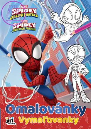 JIRI MODELS Omalovánky A4 Spidey a jeho úžasní přátelé