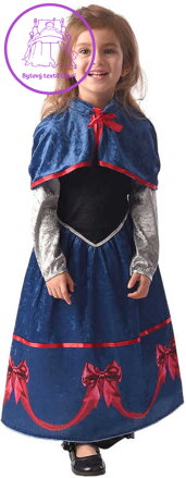 KARNEVAL Šaty Princezna vel.XS (92-104cm) 3-4 roky *KOSTÝM*
