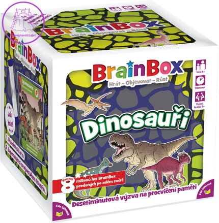 ADC BRAINBOX HRA Dinosauři *SPOLEČENSKÉ HRY*