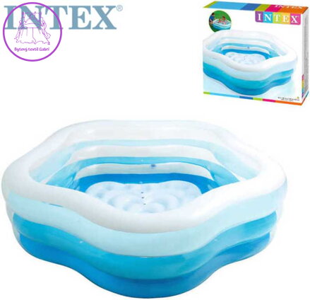 INTEX Bazén nafukovací pětiúhelník 185x180cm 56495