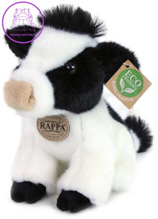 PLYŠ Kráva 18cm telátko sedící Eco-Friendly *PLYŠOVÉ HRAČKY*
