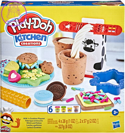 HASBRO PLAY-DOH Mléčný bar kreativní set modelína s nástroji