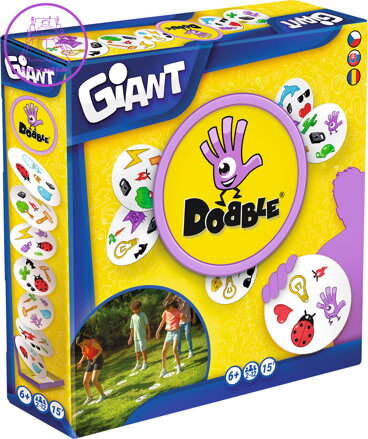ASMODEE Hra postřehová Dobble Giant 4v1 *SPOLEČENSKÉ HRY*