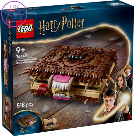 LEGO HARRY POTTER Hryzající kniha 76449 STAVEBNICE